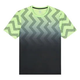 104911-333 | HYPERCOURT PRINT CREW | SOFT NEON GREEN / BLUE GRAPHITE