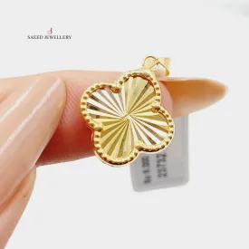 18K Clover Pendant