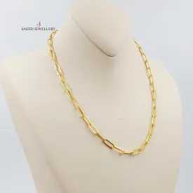 45cm Paperclip Necklace Chain