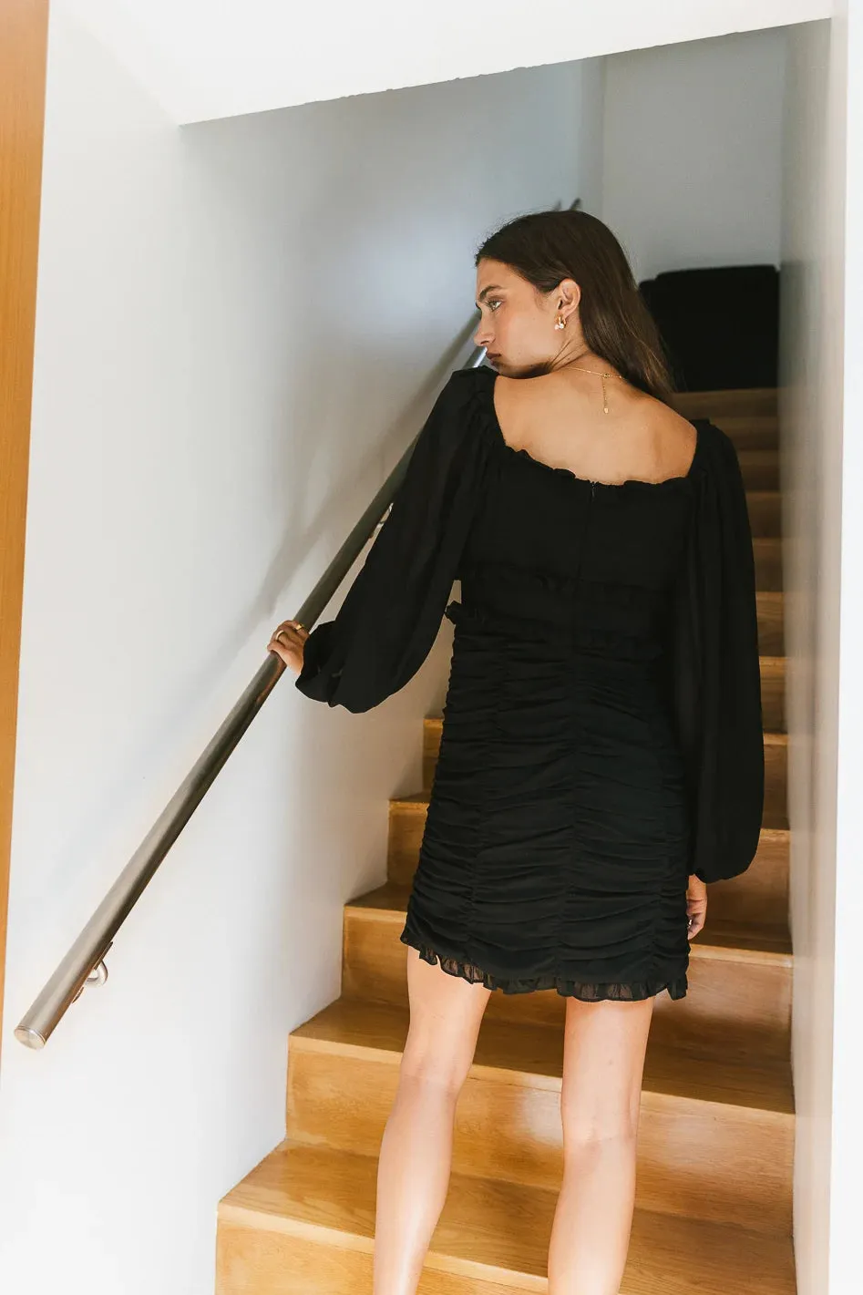 Adia Mini Dress in Black - FINAL SALE