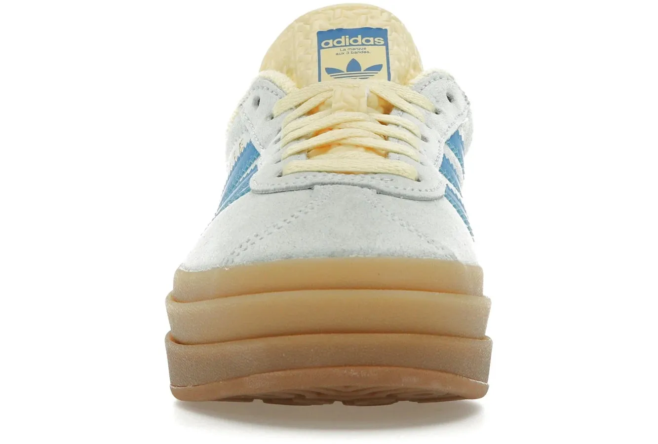 Adidas Gazelle Bold Almost Blue Yellow