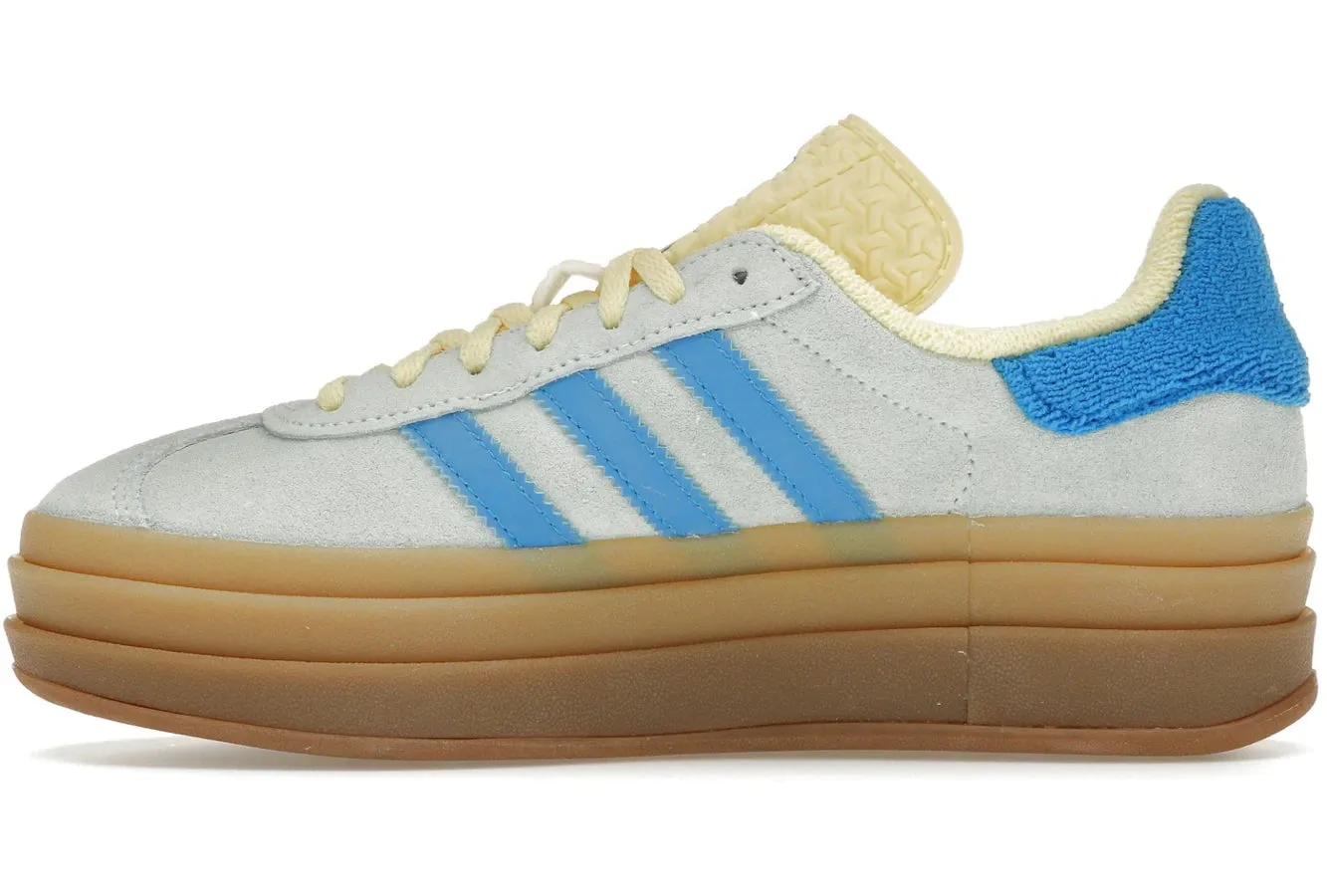 Adidas Gazelle Bold Almost Blue Yellow