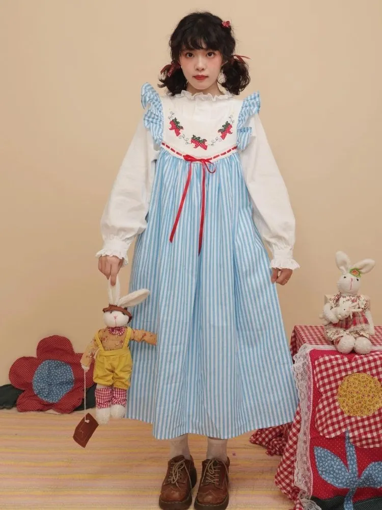 Antique Girl Blue Sundress【s0000003126】