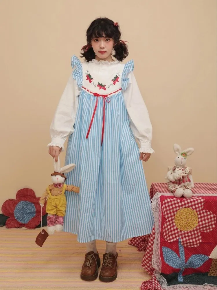 Antique Girl Blue Sundress【s0000003126】