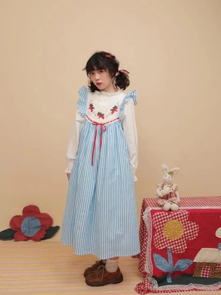 Antique Girl Blue Sundress【s0000003126】