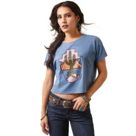 Ariat Ladies Treasure Tee Blue 10043658