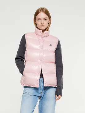 Badia Vest in Light Pink