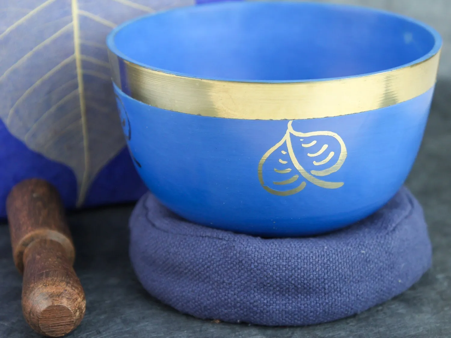 Blue Bodhi Singing Bowl Set