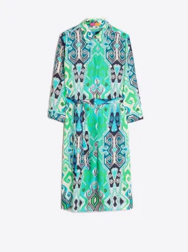 Carlotta Turquoise Dress