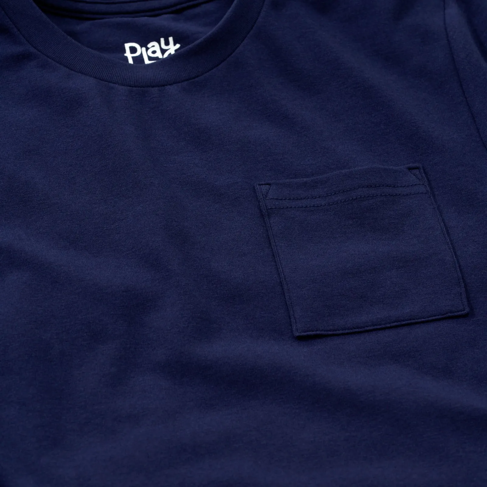 Classic Navy Short Sleeve Relaxed Pocket Tee