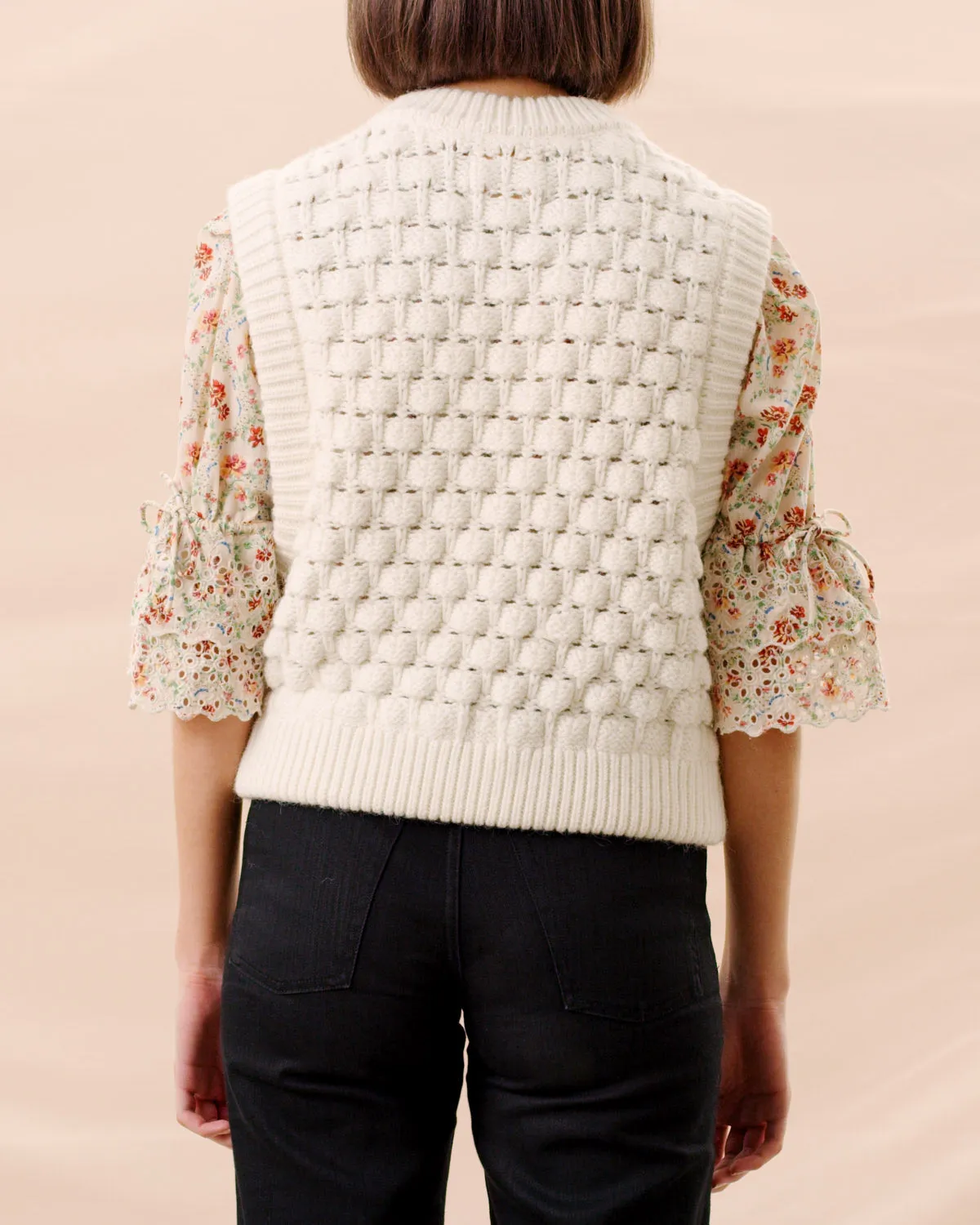 Cotton Knit Vest