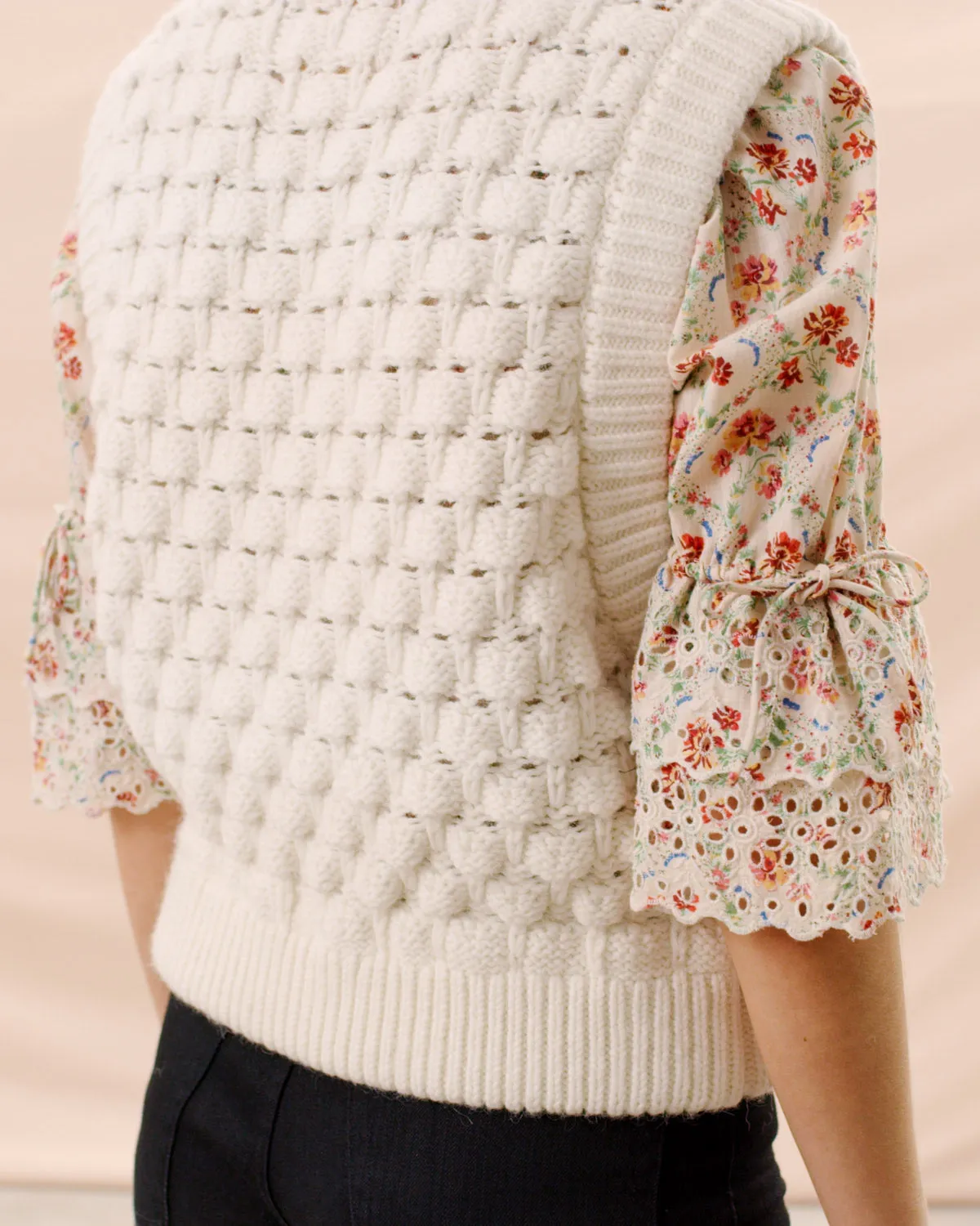 Cotton Knit Vest