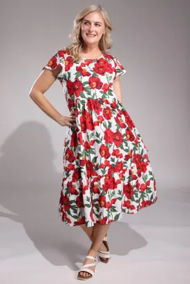 Dress | RED ROSE | 6523A1