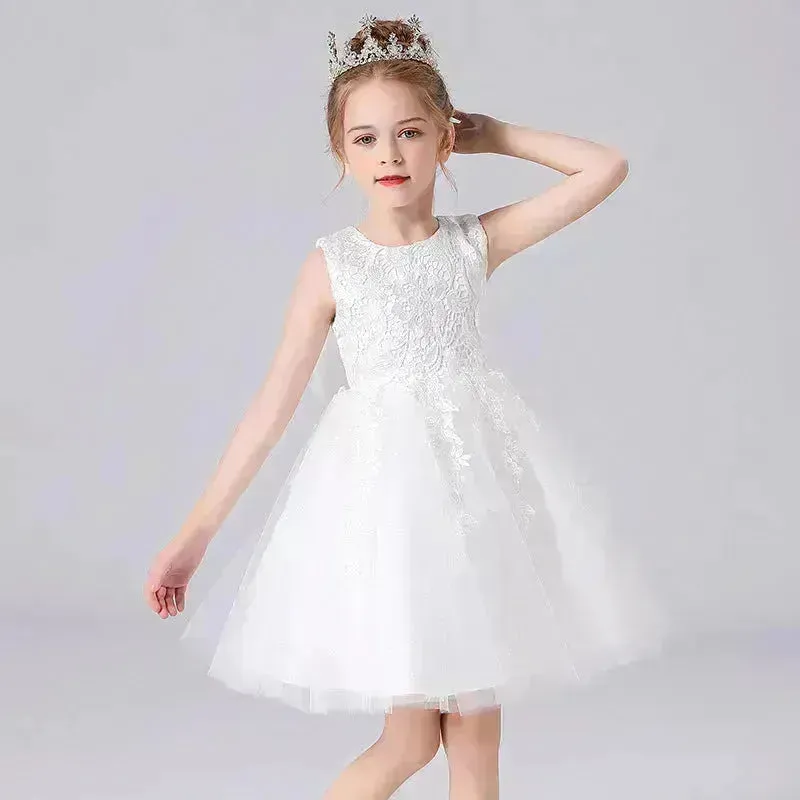 Formal Dress Fashionable Vest Princess Dress Girl Catwalk Show Clothing Birthday dress for Kids