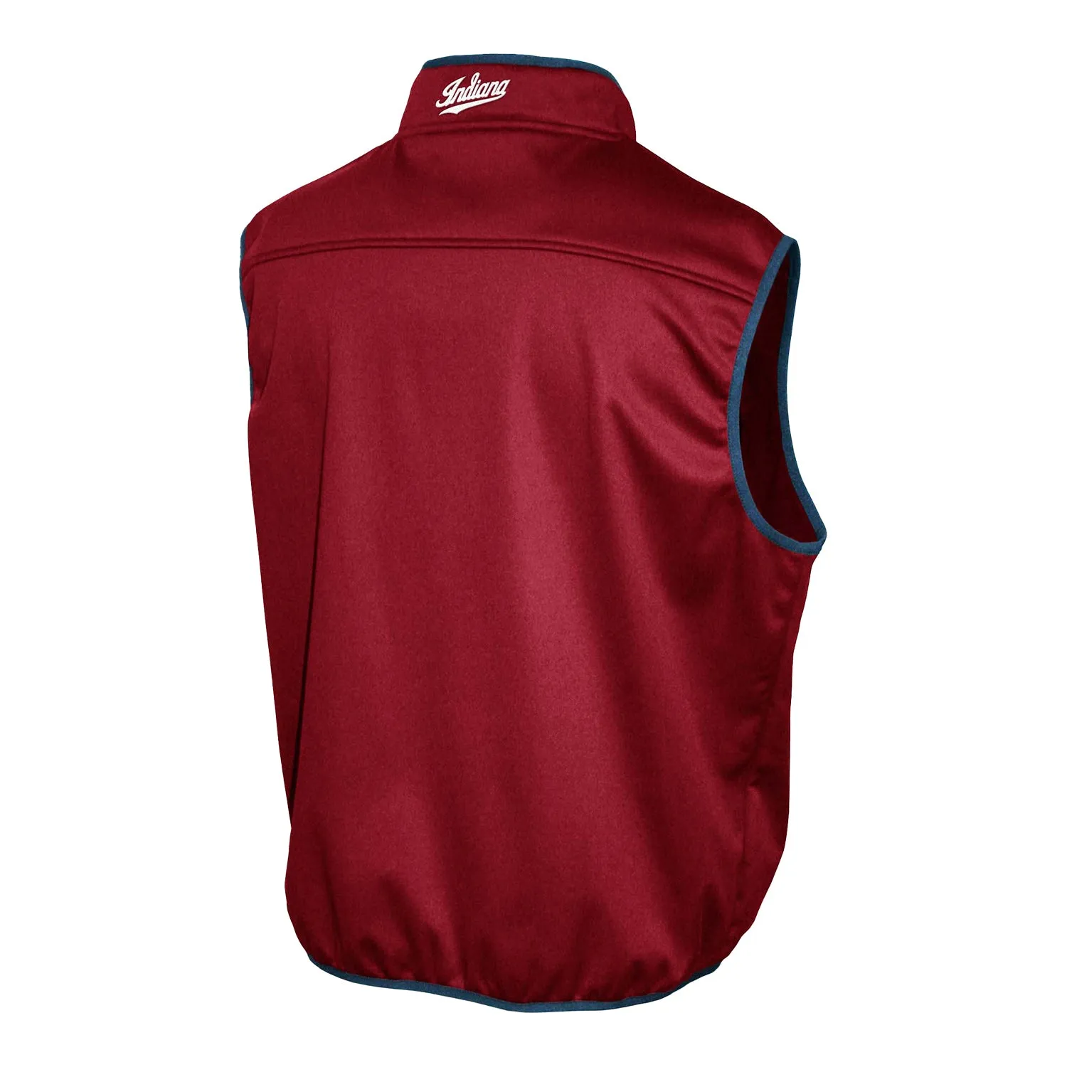 Indiana Hoosiers Softshell Full Zip Crimson Vest