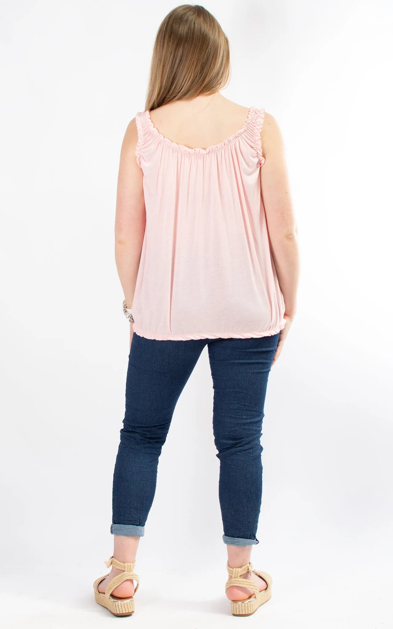 Lyra Vest | Pale Pink