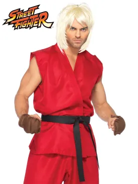 Men's Street Fighter Ken Costume