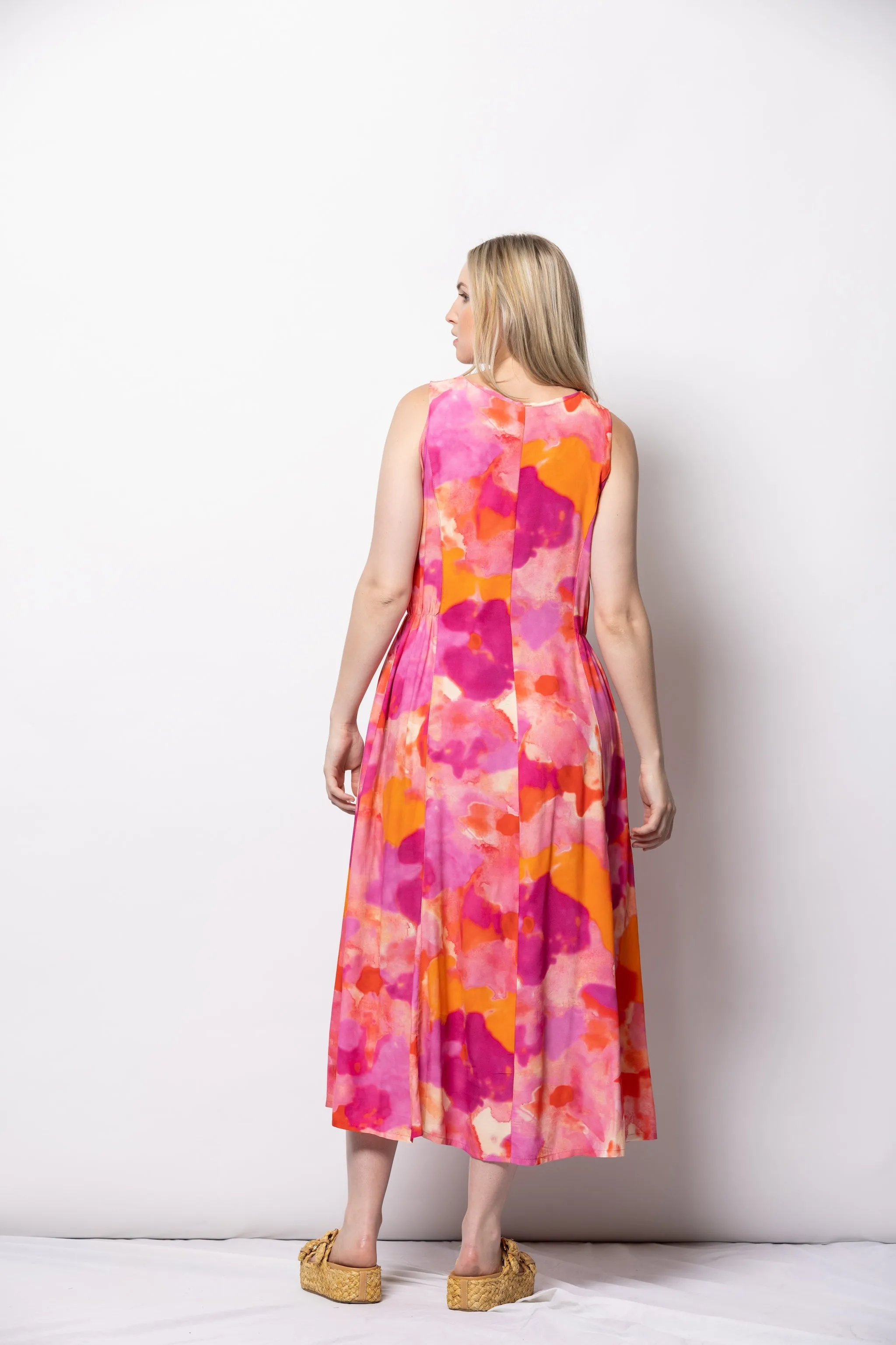 Muse Dress - Blush Strokes