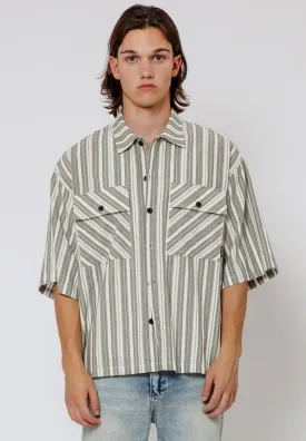 OVERSIZED STRIPE SHIRT STRIPES