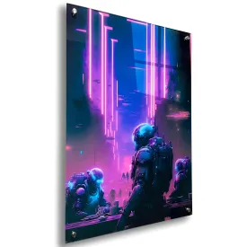 Space Mafia (Sci-Fi) Acrylic Wall Art