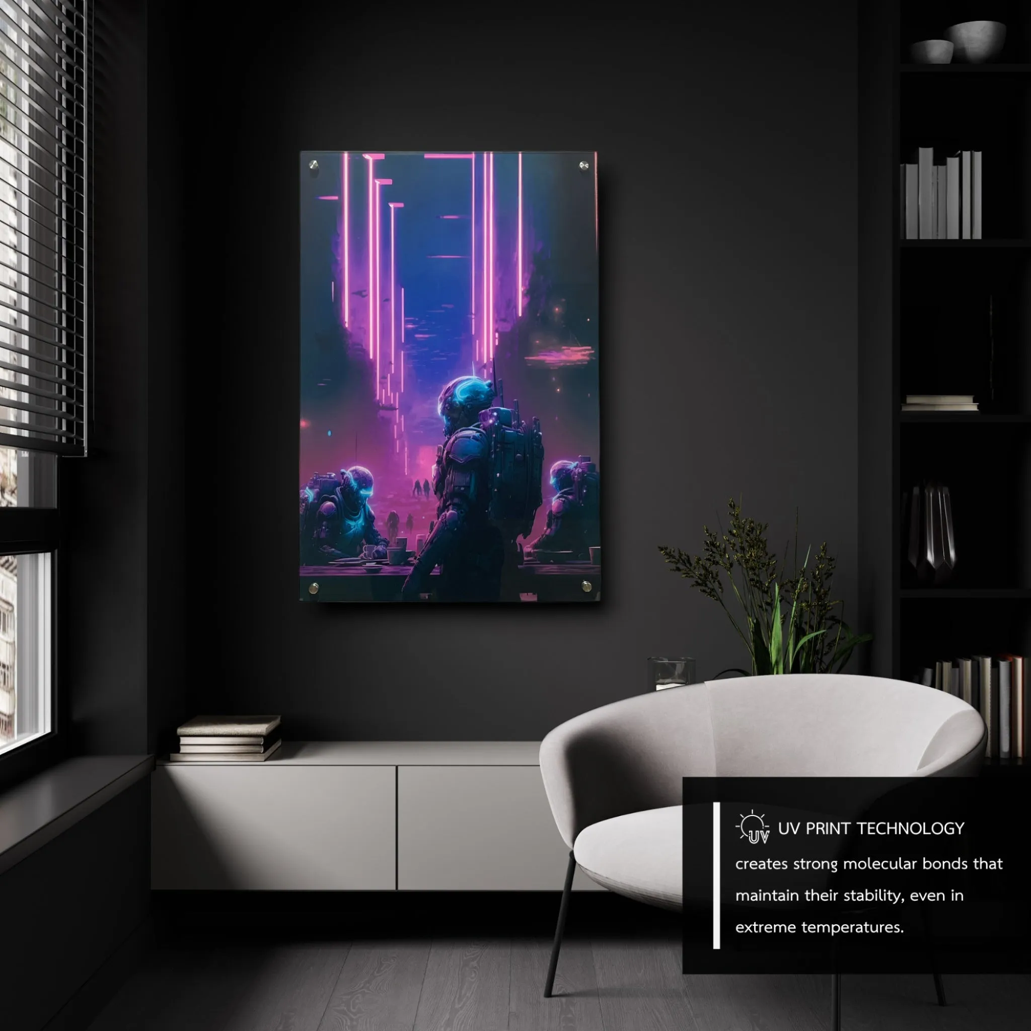 Space Mafia (Sci-Fi) Acrylic Wall Art